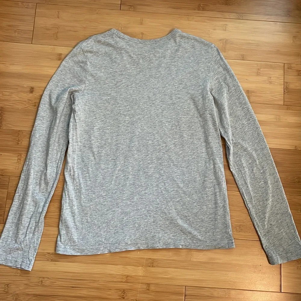 Girls Boden Bee Kind Gray Long Sleeve T-shirt size 13-14 Y - Picture 4 of 5